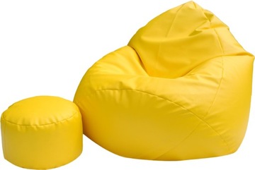WIELKA PUFA XXXL + GRATIS pufy WOREK FOTEL SALON