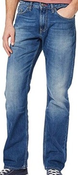 TOMMY HILFIGER jeansy MERCER REGULAR proste- 30_34