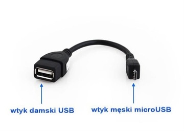КАБЕЛЬ-АДАПТЕР ПЛАНШЕТ MICRO USB OTG