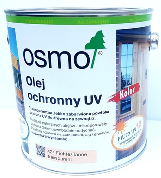 Osmo 424 Olej do drewna 2,5l UV Extra SOSNA
