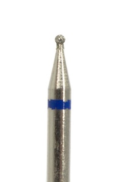 Frez Diamentowy Kulka mini 1mm, Średni, do skórek