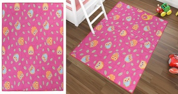 КОВЕР ДЕТСКИЙ 200х200 PINK FARM TOWN