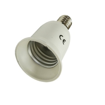 Przejściówka Adapter żarówki gwint E14 na E27