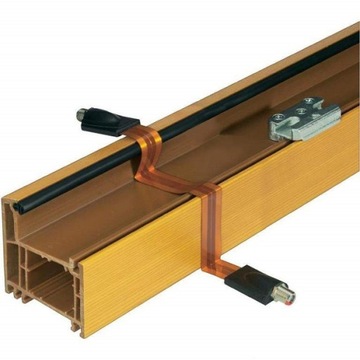 Przelotka podokienna F-F Cabletech 27 cm pomarańczowa