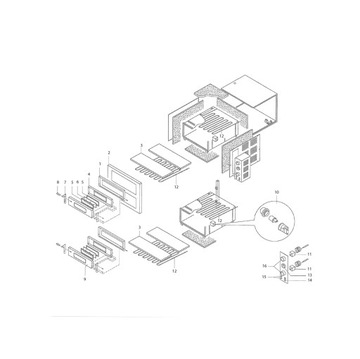 GREDIL 782002 ДВУХКАМЕРНАЯ ПЕЧЬ ДЛЯ ПИЦЦЫ