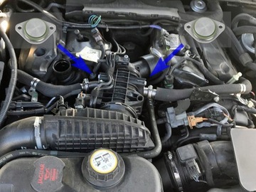 Заглушка EGR Land Rover Citroen PSA 2.7 TDV6 HDI