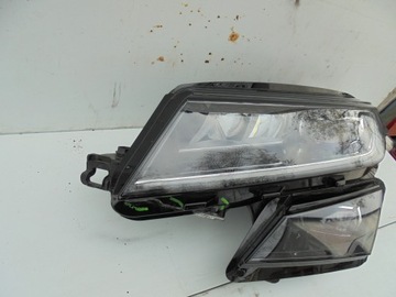 REFLEKTOR LEWY SKODA KODIAQ FULL LED KOMPLETNA