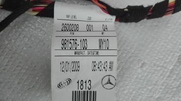 MERCEDES ML W164 INSTALACE DVEŘE PRAVÝ PŘEDNÍ