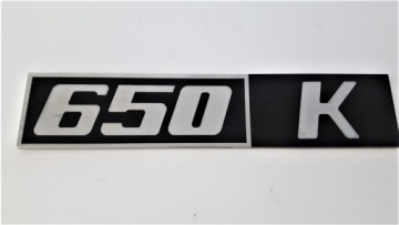 Эмблема-значок с надписью 650 К для Fiat 126p