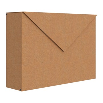 Skrzynka na listy Letter brąz