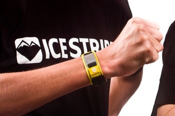 BRANSOLETKA BEZPIECZEŃSTWA SOS Z GRAWEREM OPASKA