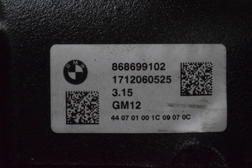 ZADNÍ NÁPRAVA DIFER BMW Z4 G29 8686991 3.15 346KM
