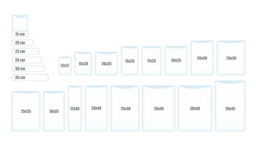 РУКАВ ИЗ ФОЛЬГИ ДЛЯ ВАКУУМНОЙ УПАКОВКИ 28 см x 600 см Рифленый, рифленый