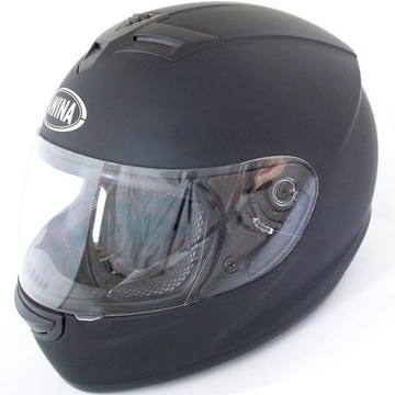 KASK INTEGRALNY PEŁNY ZE SZCZĘKĄ CZARNY MAT XXL