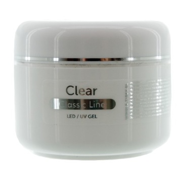 Żel UV do przedłużania paznokci BUDUJĄCY 30g CLEAR