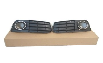AUDI A4 B8 07-11 ATRAPA RAMKA HALOGENU CHROM