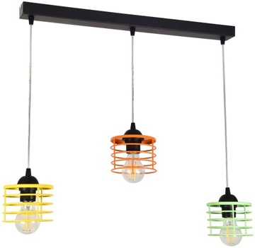 Lampa sufitowa żyrandol plafon dla dzieci kolory