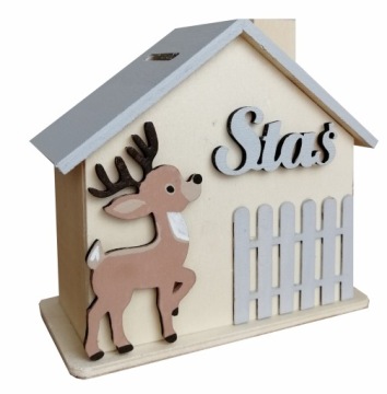 Skarbonka z grawerem dla chłopca