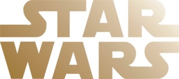 STAR WARS złota naklejka 401-9 P