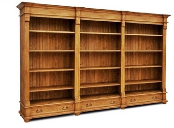 Regał Model 11 Woskowany z Drewna - HACIENDA HIT