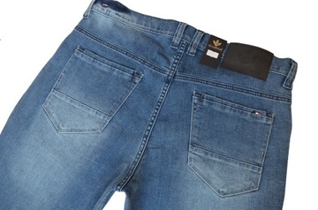 DŁUGIE spodnie Clubing jeans 92cm pas W36 L36