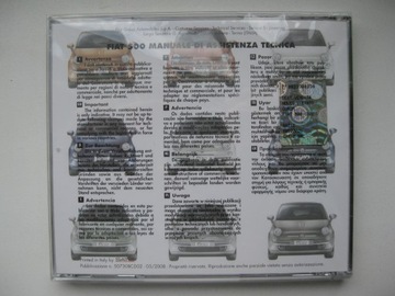Fiat 500 польское руководство по ремонту, компакт-диск Fiat 500 Orig