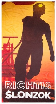 RĘCZNIK RICHTIG ŚLONZOK 70x140 cm Gadżet Prezent