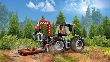 LEGO CITY 60181 Рождественская елка из лесного трактора НОВИНКА