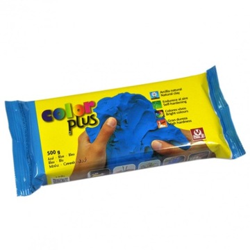 Glinka samoutwardzalna niebieska - PLUS 0,5 kg - masa samowysychająca