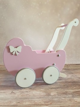 ДЕРЕВЯННАЯ КОЛЯСКА, ПУШЕР, КАТАЛКА, НОВЫЙ ХИТ