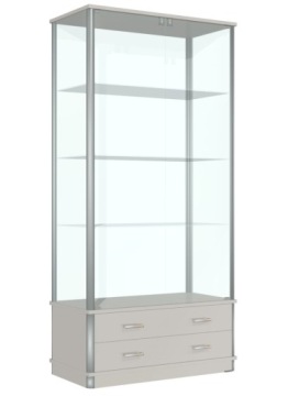 ВИТРИНА ВИТРИНА 80+СВЕТОДИОДНАЯ ось ЯЩИКА+ЗАМОК