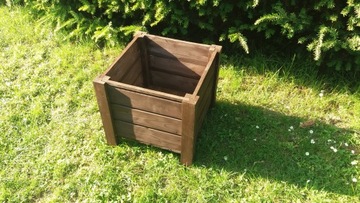 DONICA DREWNIANA OGRODOWA 45X45X40 PRODUCENT KRAK