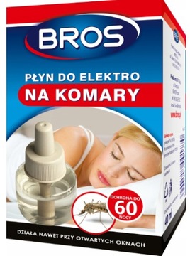 BROS PŁYN DO ELEKTROFUMIGATORA NA KOMARY ZAPAS