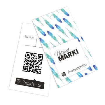 ЭТИКЕТКИ, ВЕШАЛКИ ДЛЯ ОДЕЖДЫ, отверстие, 250 шт. ДИЗАЙН.