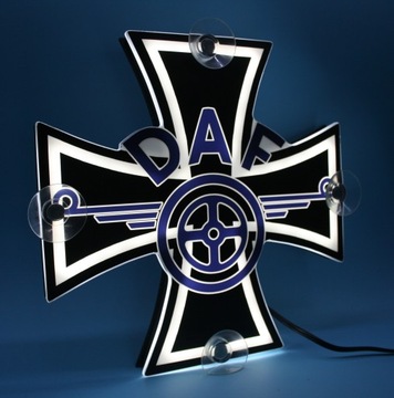 Световой крестовый знак 416_Wiking LOGO TIR