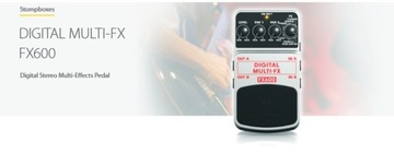 Behringer FX600 — мультиэффектная гитара.