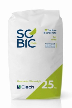 SODA OCZYSZCZONA spożywcza produkcji CIECH PL 25kg