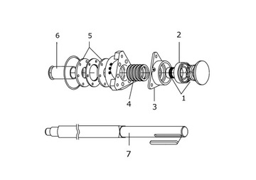 Переднее уплотнение вала Brinkmann DC260/43/45