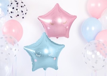 Шар из фольги STAR 45см СЕРЕБРЯНЫЙ Party