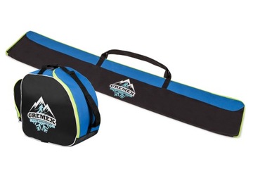 КОМПЛЕКТ ЧЕХОЛОВ, ЛЫЖНАЯ СУМКА + ОБУВЬ, ТЕМНО-СИНИЙ 160