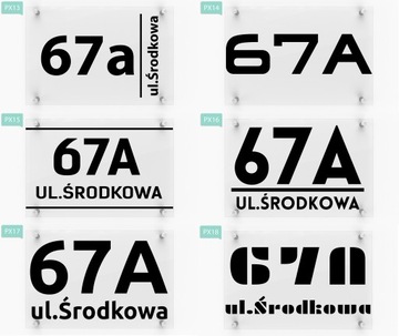 Адресная табличка, 3D номерной знак, номер дома