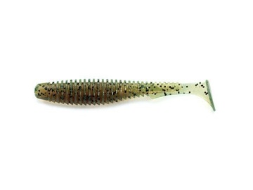 FishUP U-Shad 2,5″ kolor #017 Motor Oil Pepper
