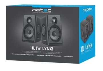 Компьютерные колонки Natec Lynx 2.0 6 Вт RMS