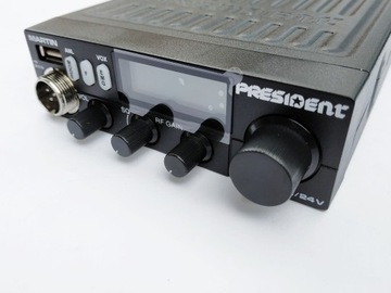 CB RADIO PRESIDENT WALKER II ASC USB КСВ-метр