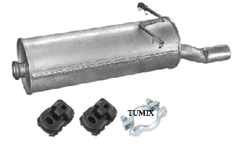 TŁUMIK KOŃCOWY CITROEN XSARA PICASSO 1.6 1.8 2.0