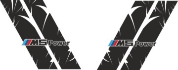 Samolepky na auto Bmw M Power. Vysoká Kvalita