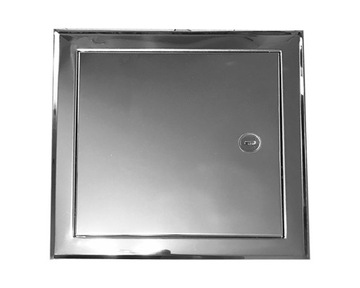 DRZWICZKI KOMINOWE NIERDZEWNE 250x250 INOX WKŁAD