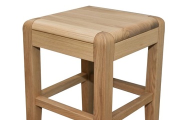 HOKER taboret Z LITEGO DREWNA DĄB wys. 60cm PL