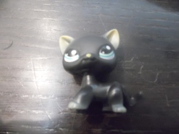 LPS Littlest Pet Shop КОРОТКОШЕРСТНЫЙ КОТЕНОК серо-черный