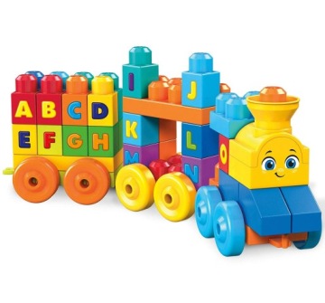 FISHER PRICE блокирует музыкальный поезд Mega Bloks ABC